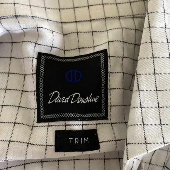 David Donahue mens dress shirt - Picture 3 of 4